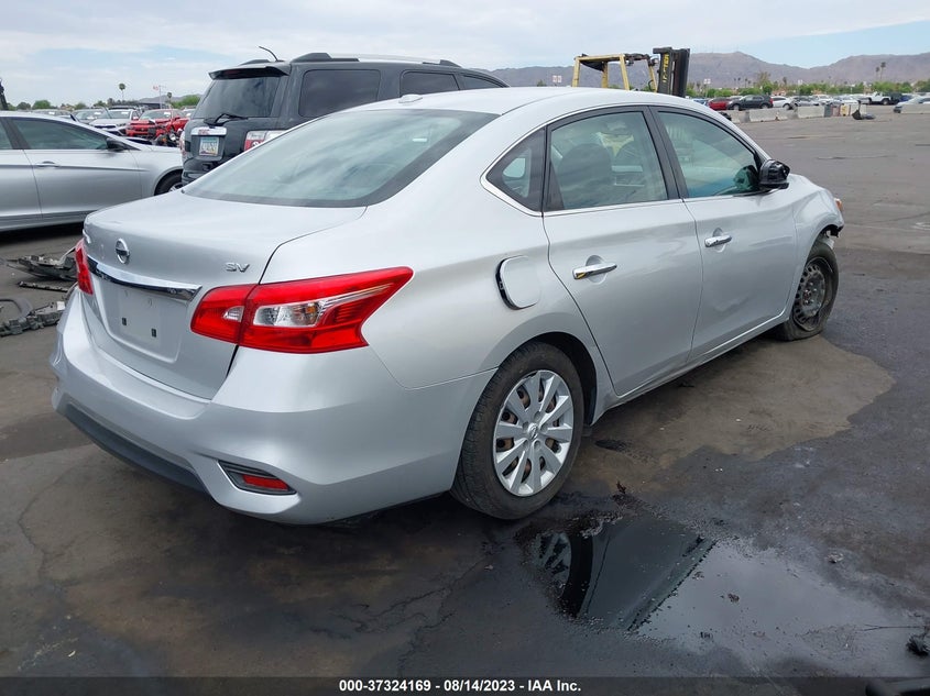 VIN 3N1AB7AP4HL697418 2017 NISSAN SENTRA SV