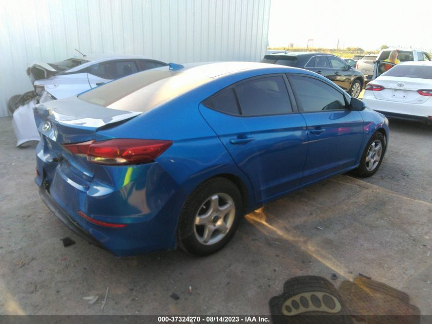 2017 HYUNDAI ELANTRA SE - 5NPD74LF8HH208985