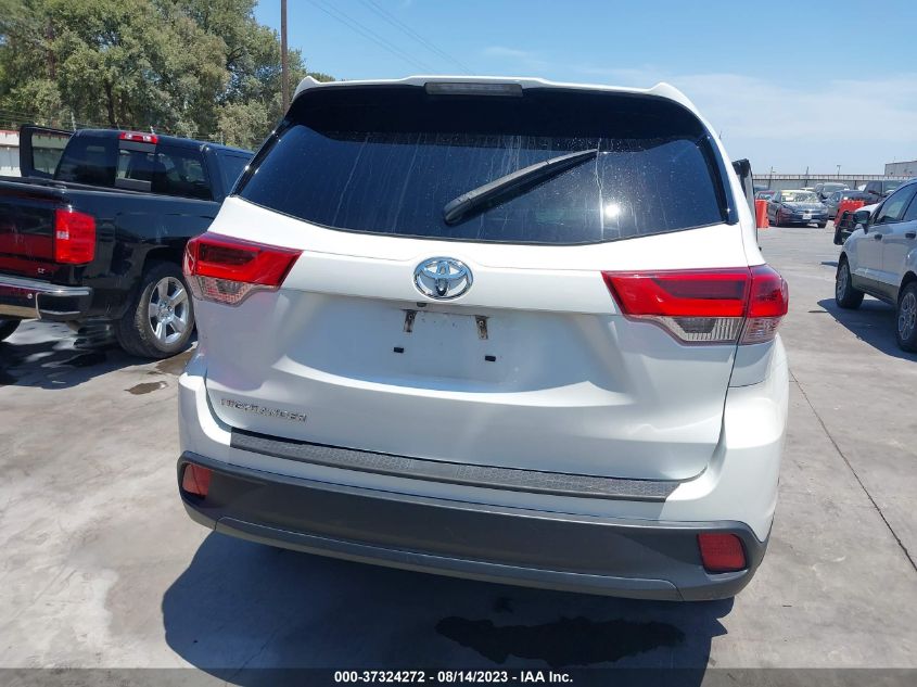 2019 TOYOTA HIGHLANDER LE - 5TDZZRFH7KS337344