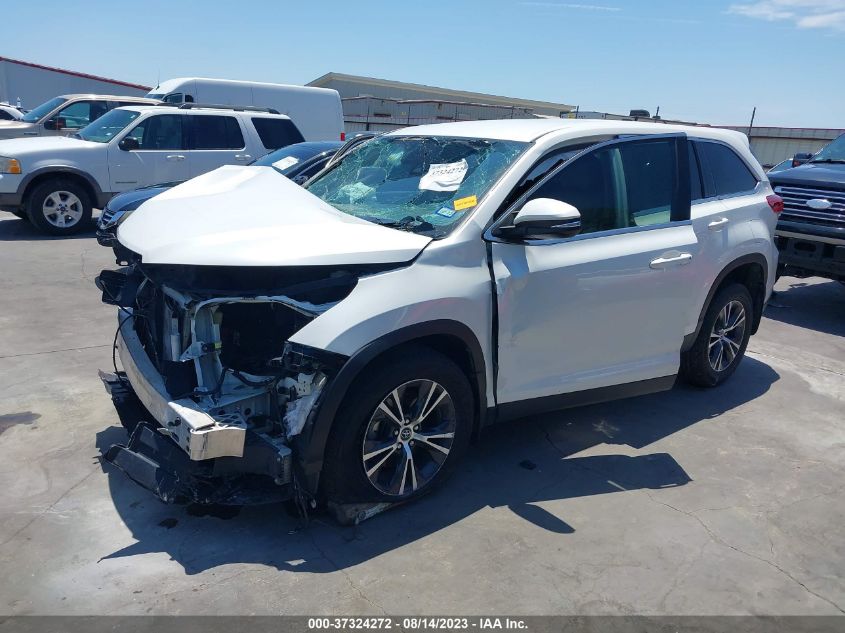 2019 TOYOTA HIGHLANDER LE - 5TDZZRFH7KS337344