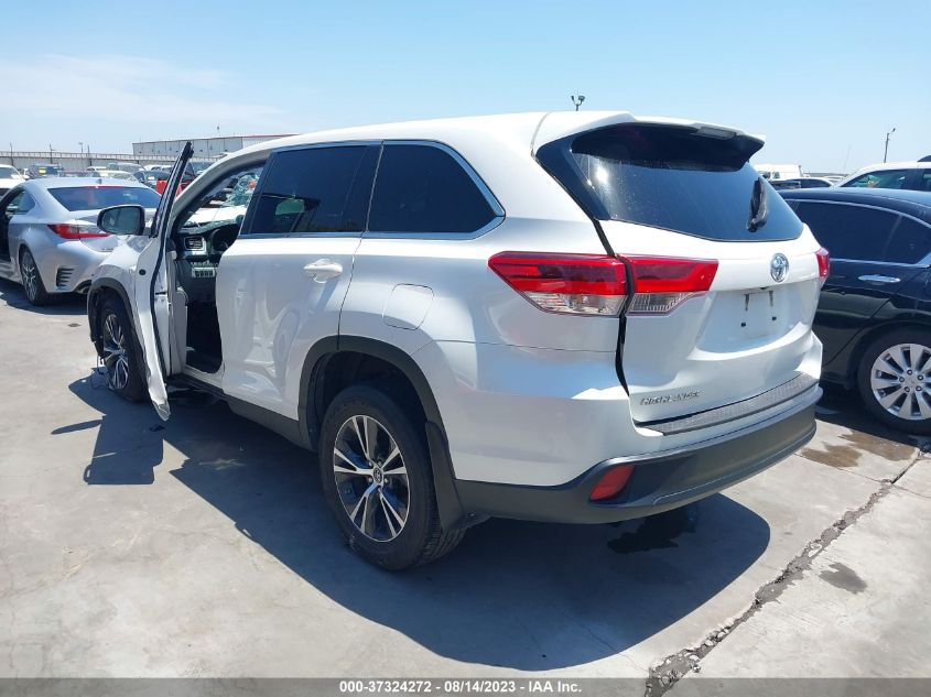 2019 TOYOTA HIGHLANDER LE - 5TDZZRFH7KS337344