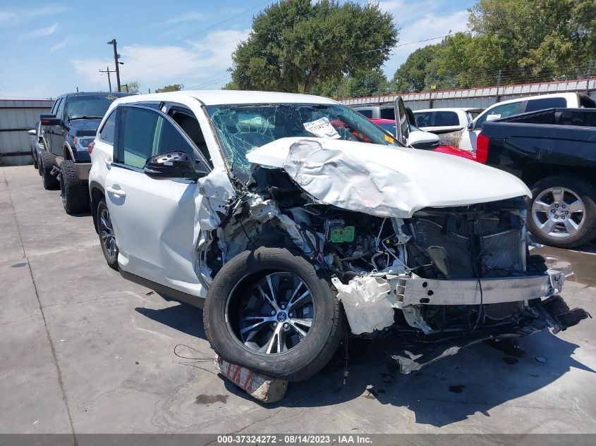 2019 TOYOTA HIGHLANDER LE - 5TDZZRFH7KS337344