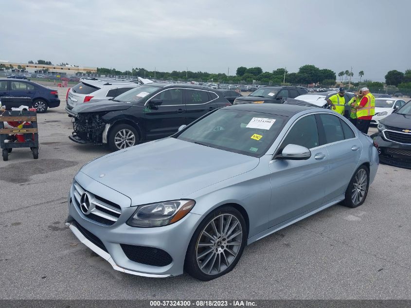 2017 MERCEDES-BENZ C-CLASS C 300 - 55SWF4JB2HU228402