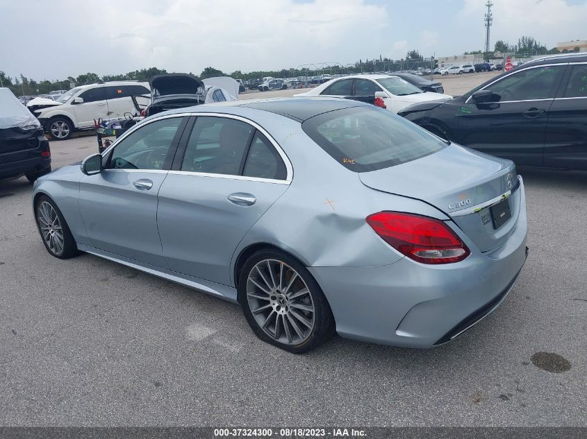 2017 MERCEDES-BENZ C-CLASS C 300 - 55SWF4JB2HU228402