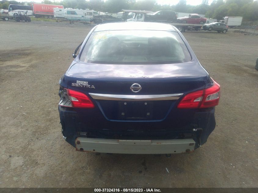 2016 NISSAN SENTRA S - 3N1AB7AP3GY336912