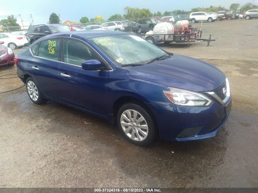 2016 NISSAN SENTRA S - 3N1AB7AP3GY336912