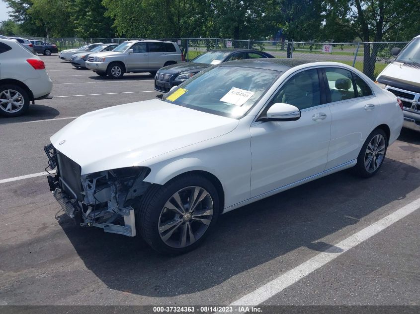 55SWF4KB2FU037106 2015 MERCEDES-BENZ C-CLASS, photo no. 2