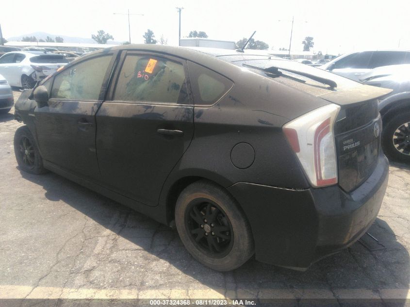2014 TOYOTA PRIUS - JTDKN3DU3E0383514