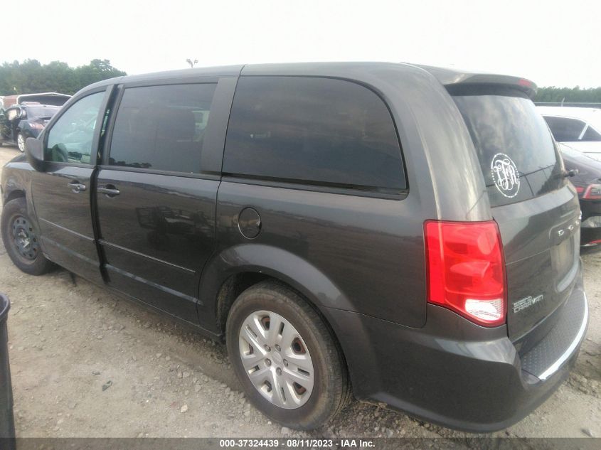 2016 DODGE GRAND CARAVAN SE - 2C4RDGBG8GR182254