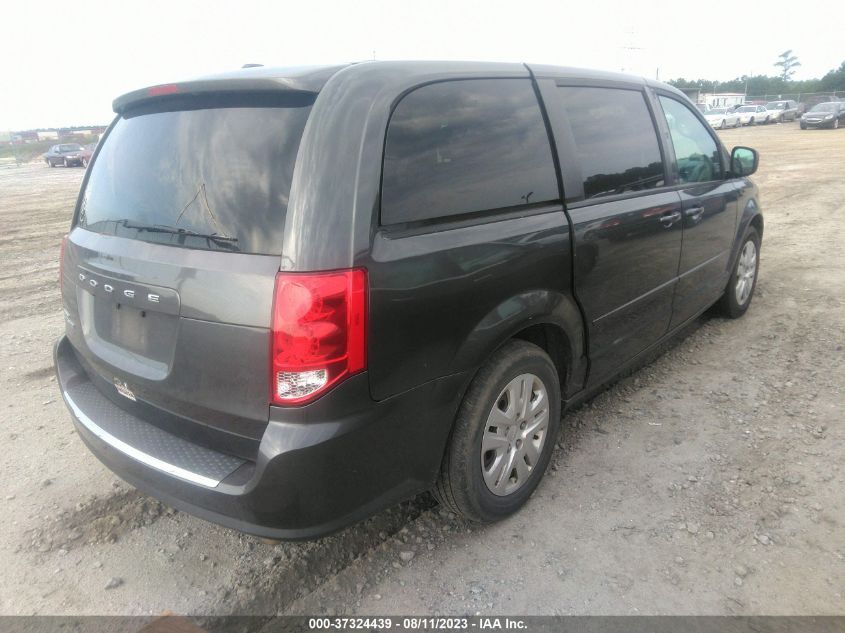 2016 DODGE GRAND CARAVAN SE - 2C4RDGBG8GR182254