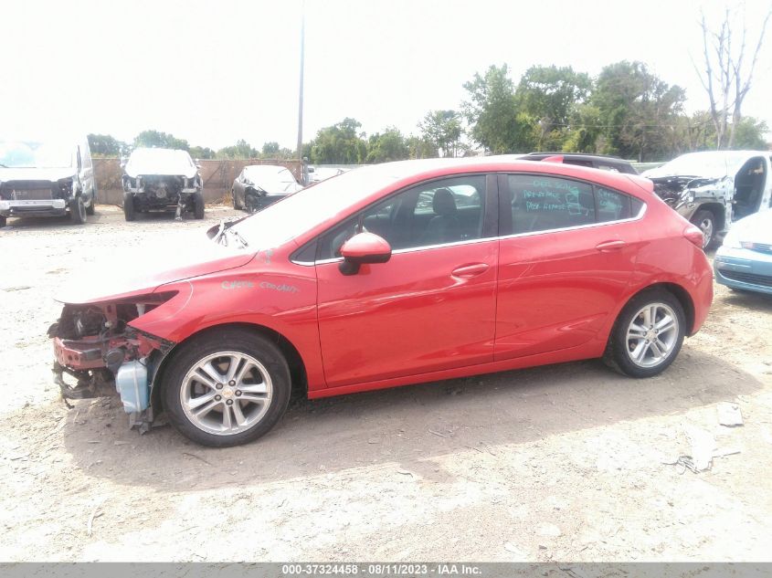 2017 CHEVROLET CRUZE LT - 3G1BE6SM5HS528224