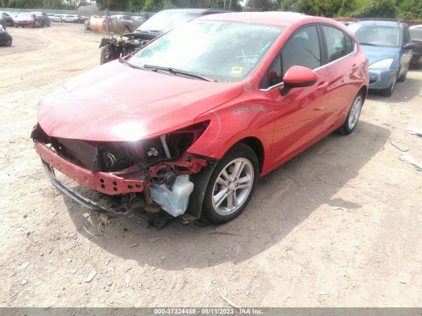 2017 CHEVROLET CRUZE LT - 3G1BE6SM5HS528224