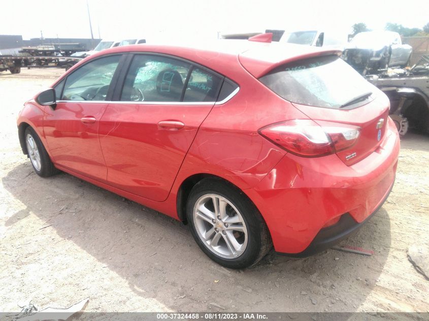 2017 CHEVROLET CRUZE LT - 3G1BE6SM5HS528224