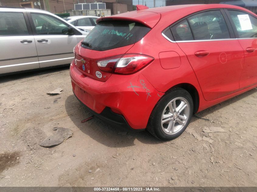 2017 CHEVROLET CRUZE LT - 3G1BE6SM5HS528224