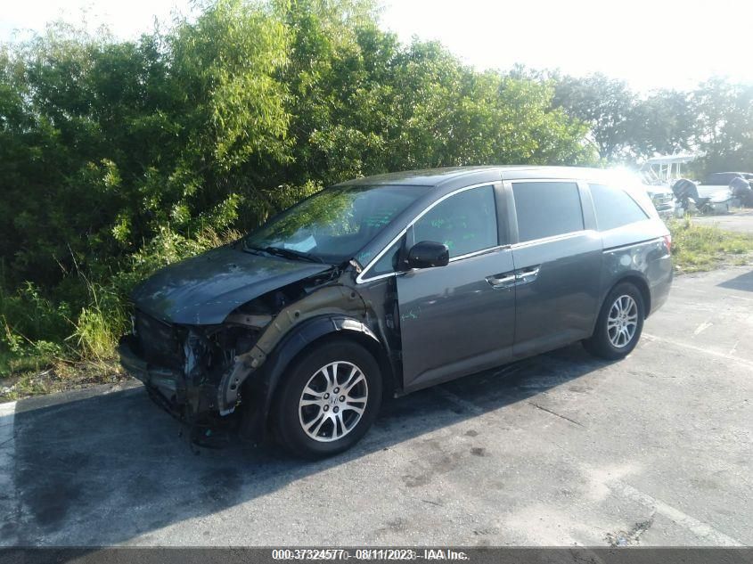 2013 HONDA ODYSSEY EXL - 5FNRL5H68DB043867