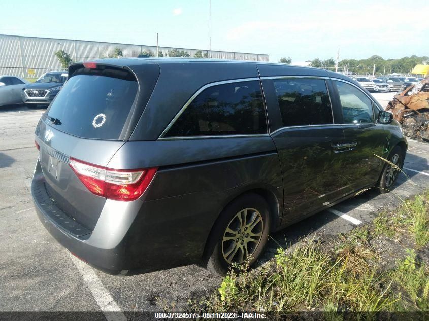 2013 HONDA ODYSSEY EXL - 5FNRL5H68DB043867