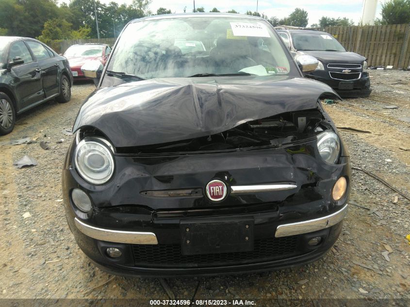 2013 FIAT 500 LOUNGE - 3C3CFFCR1DT534906