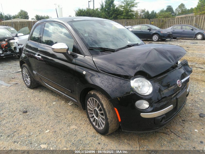 2013 FIAT 500 LOUNGE - 3C3CFFCR1DT534906