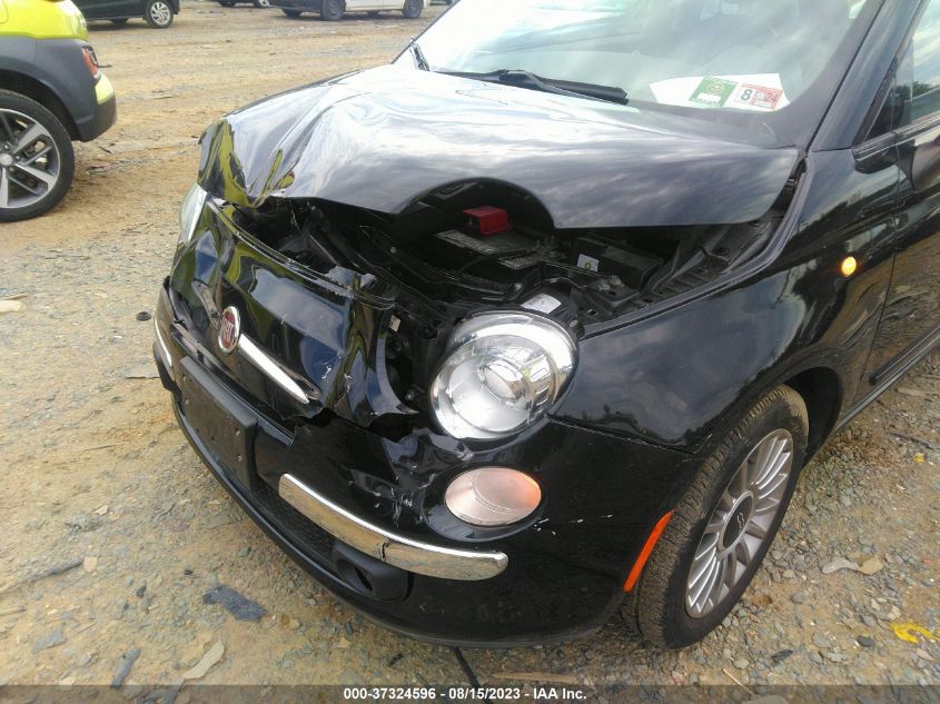 2013 FIAT 500 LOUNGE - 3C3CFFCR1DT534906