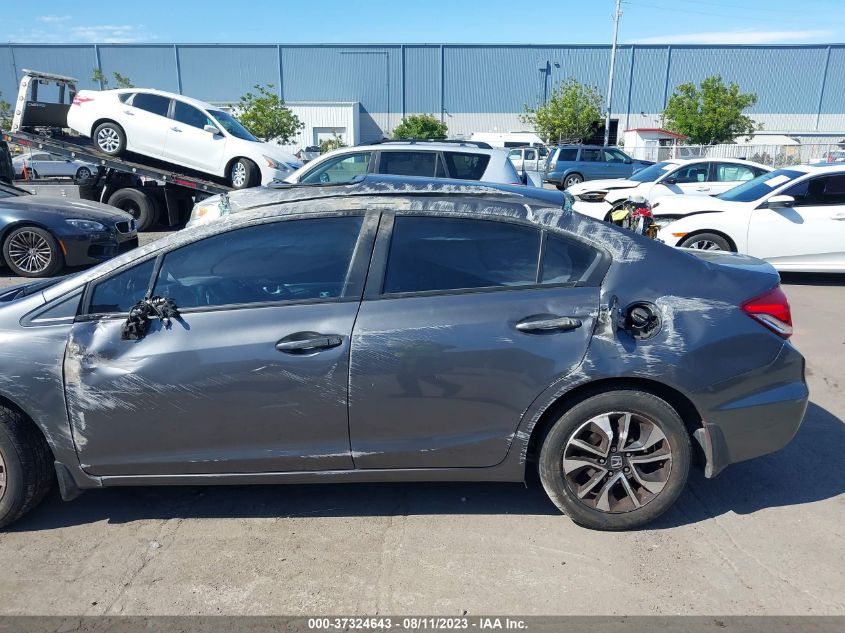 2013 HONDA CIVIC SDN EX-L - 2HGFB2F97DH551020