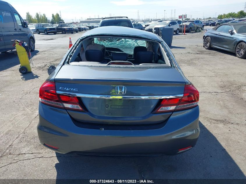 2013 HONDA CIVIC SDN EX-L - 2HGFB2F97DH551020
