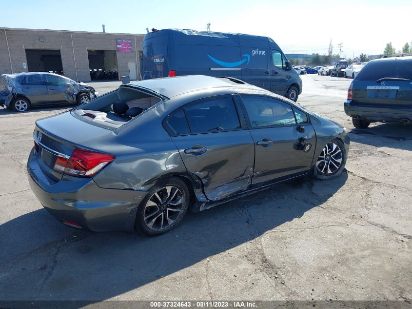 2013 HONDA CIVIC SDN EX-L - 2HGFB2F97DH551020