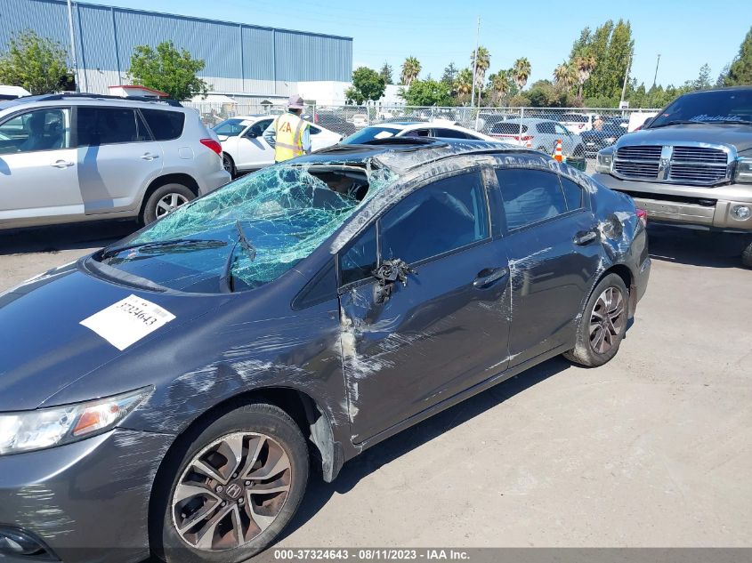 2013 HONDA CIVIC SDN EX-L - 2HGFB2F97DH551020