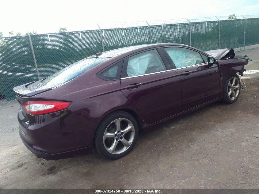 2013 FORD FUSION SE - 3FA6P0HR0DR111572