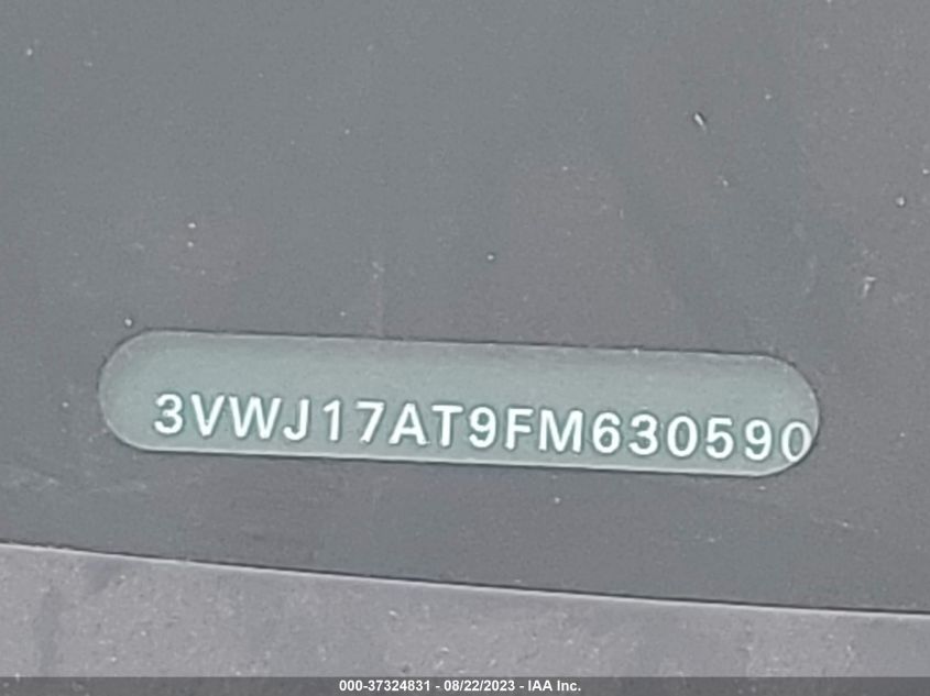 2015 VOLKSWAGEN BEETLE COUPE 1.8T W/SUN/SOUND/NAV - 3VWJ17AT9FM630590