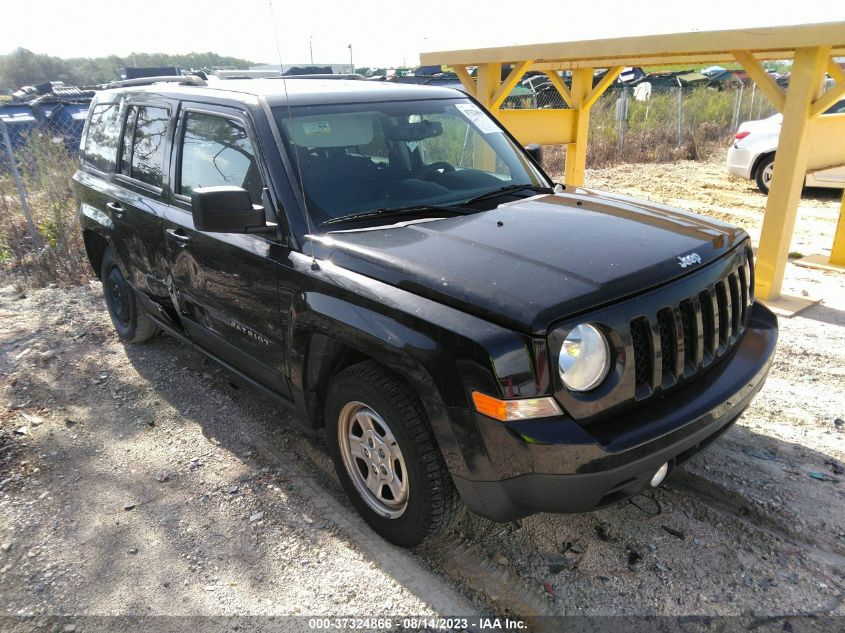 2016 JEEP PATRIOT SPORT - 1C4NJPBB9GD656579