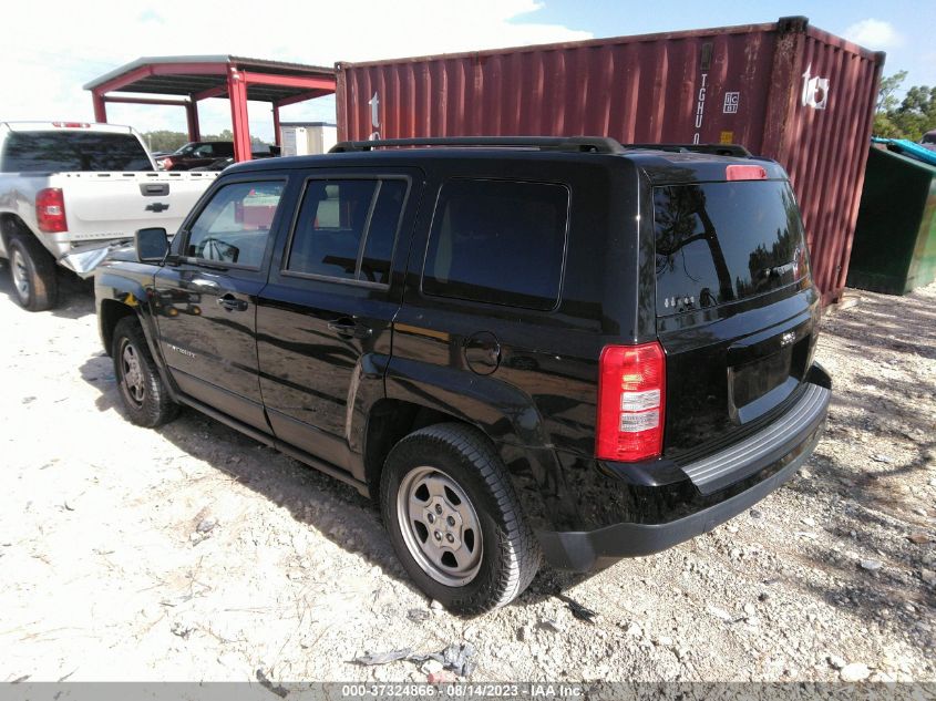2016 JEEP PATRIOT SPORT - 1C4NJPBB9GD656579
