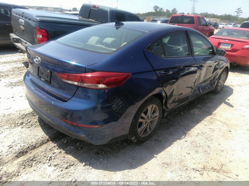 2018 HYUNDAI ELANTRA SEL/VALUE/LIMITED - 5NPD84LF2JH366807