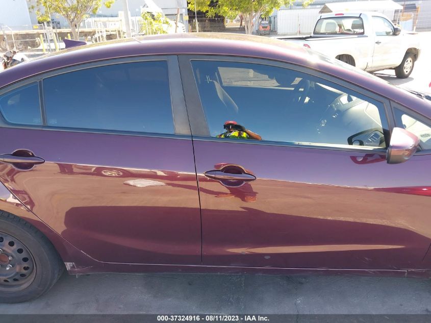 2018 KIA FORTE LX - 3KPFL4A71JE199668