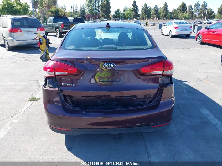 2018 KIA FORTE LX - 3KPFL4A71JE199668
