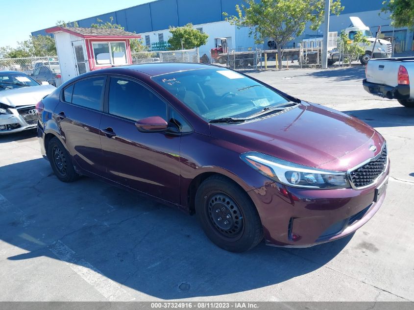 2018 KIA FORTE LX - 3KPFL4A71JE199668