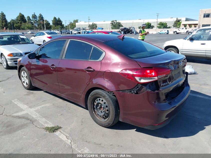 2018 KIA FORTE LX - 3KPFL4A71JE199668