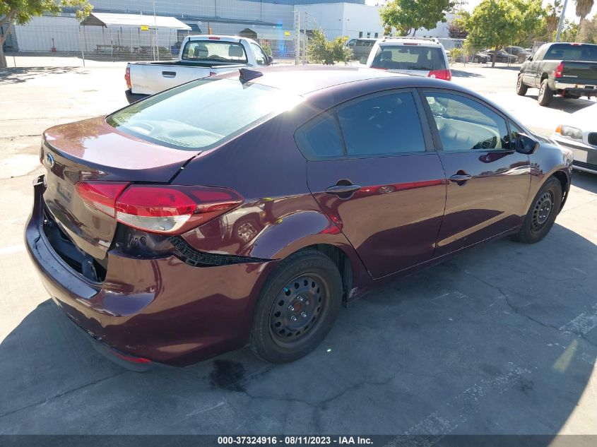 2018 KIA FORTE LX - 3KPFL4A71JE199668