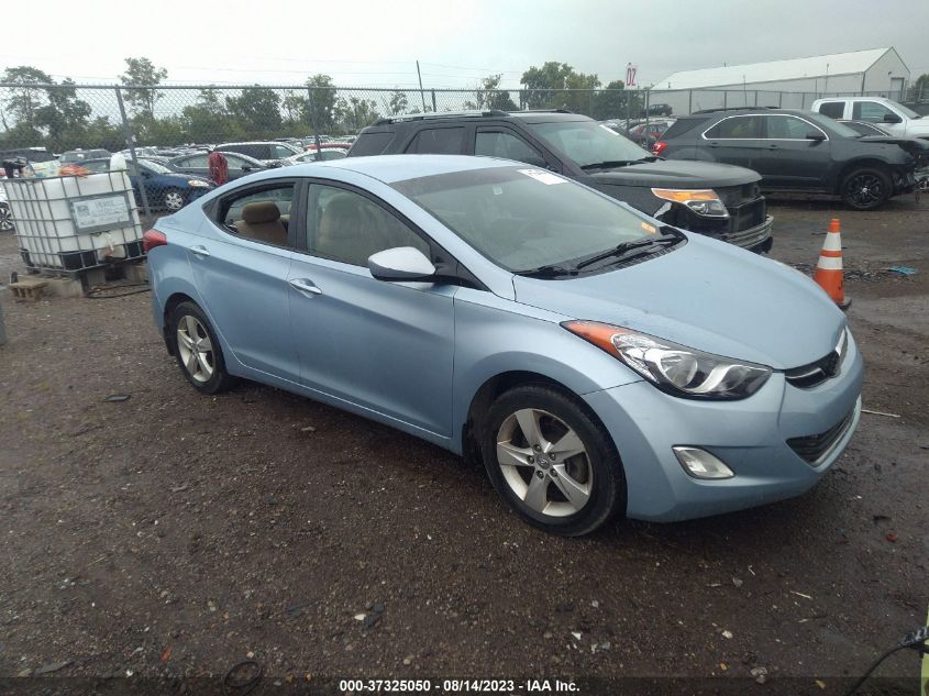 2013 HYUNDAI ELANTRA GLS - KMHDH4AE5DU680760