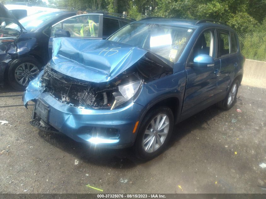 2017 VOLKSWAGEN TIGUAN - WVGBV7AX9HK051927