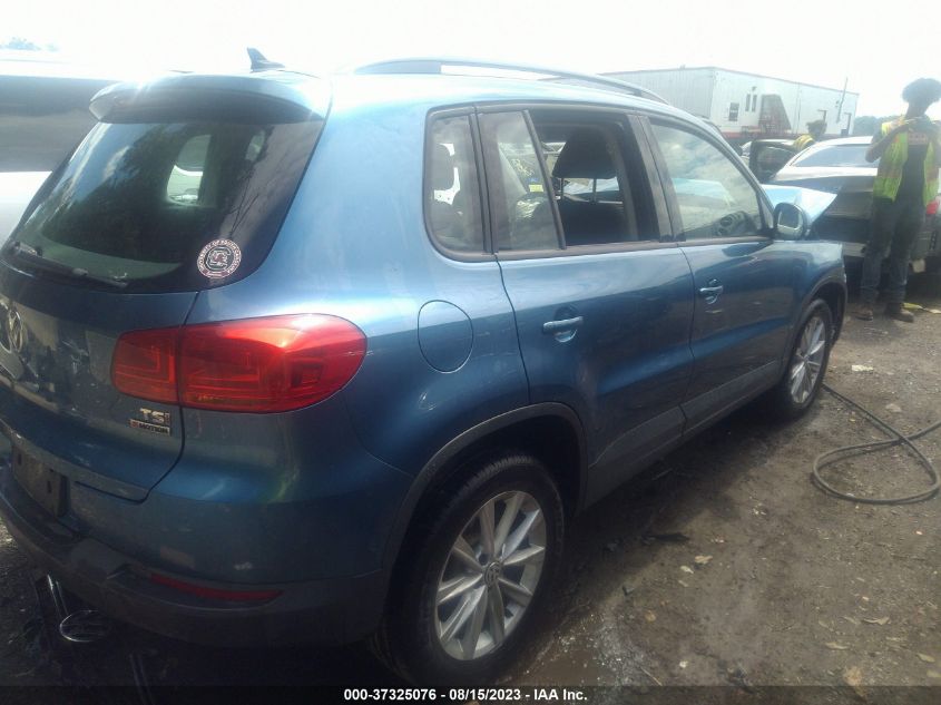 2017 VOLKSWAGEN TIGUAN - WVGBV7AX9HK051927