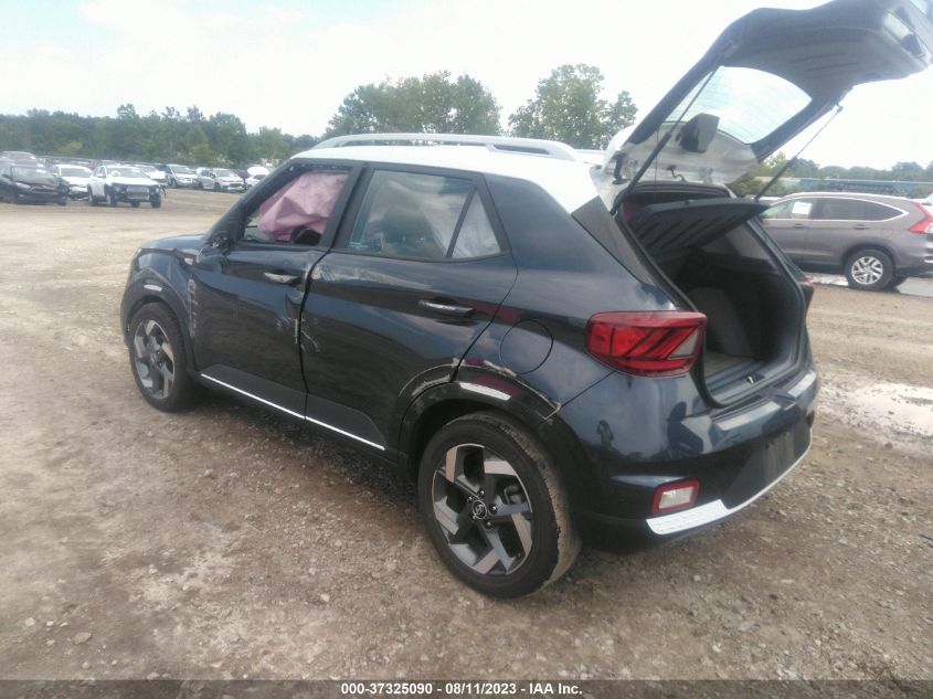 2021 HYUNDAI VENUE DENIM - KMHRC8A31MU082269