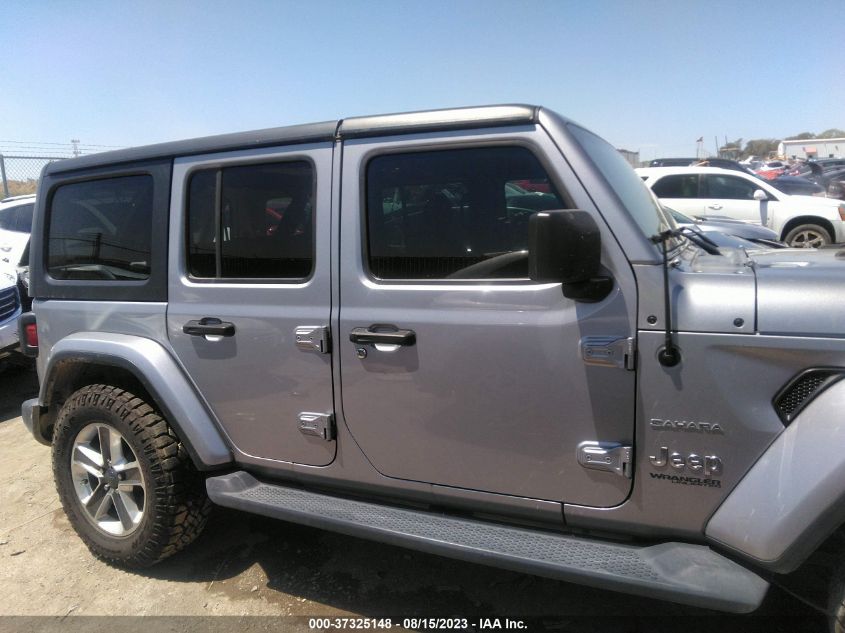 2020 JEEP WRANGLER UNLIMITED SAHARA - 1C4HJXEN2LW135608
