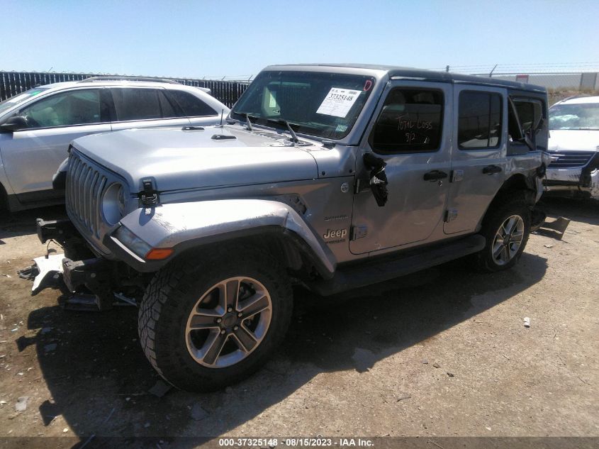 2020 JEEP WRANGLER UNLIMITED SAHARA - 1C4HJXEN2LW135608