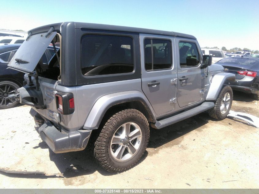 2020 JEEP WRANGLER UNLIMITED SAHARA - 1C4HJXEN2LW135608
