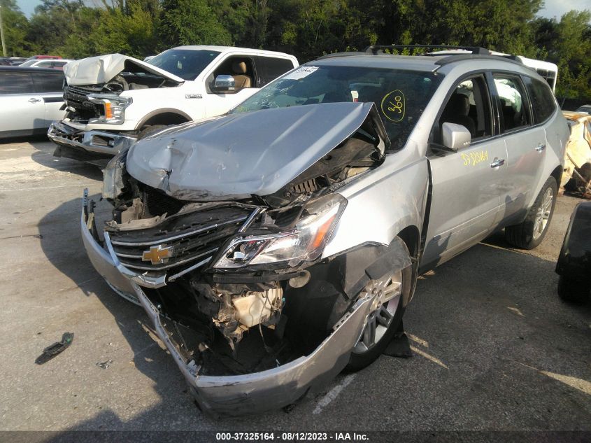 2014 CHEVROLET TRAVERSE LT - 1GNKRGKD7EJ244762