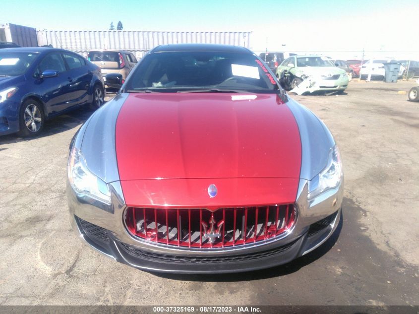 2014 MASERATI QUATTROPORTE GTS ZAM56PPA6E1083054