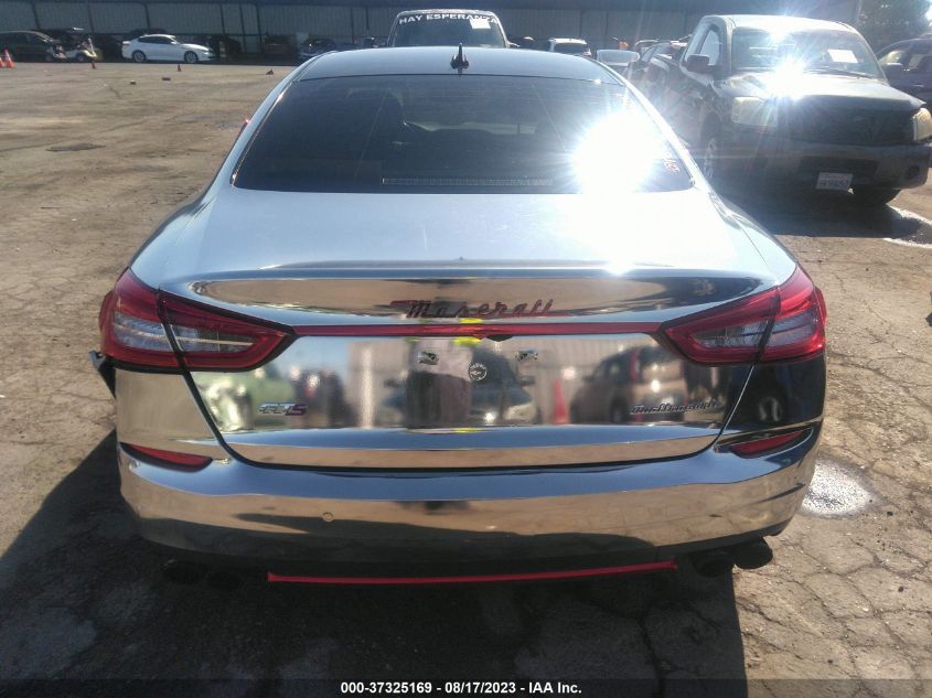 2014 MASERATI QUATTROPORTE GTS ZAM56PPA6E1083054