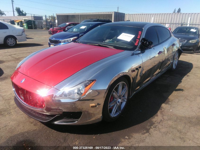 2014 MASERATI QUATTROPORTE GTS ZAM56PPA6E1083054