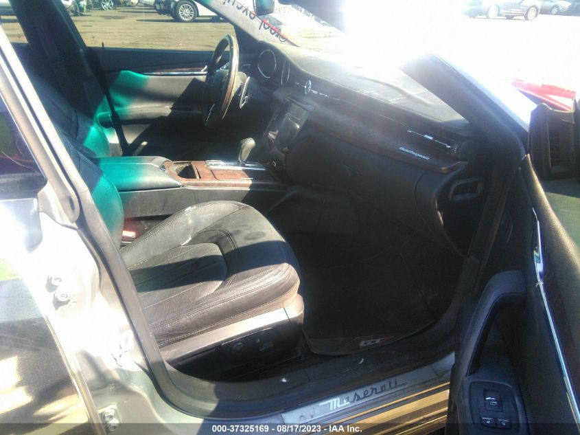 2014 MASERATI QUATTROPORTE GTS ZAM56PPA6E1083054