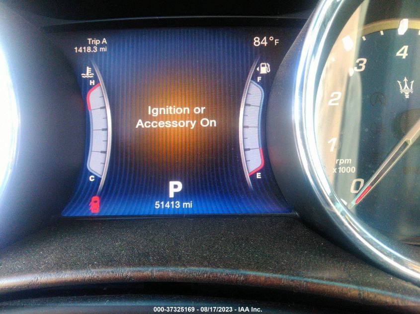 2014 MASERATI QUATTROPORTE GTS ZAM56PPA6E1083054